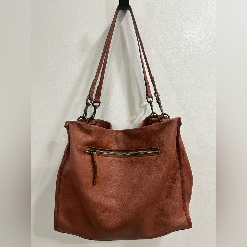 American Leather Co Leather Satchel - Picture 2 of 9